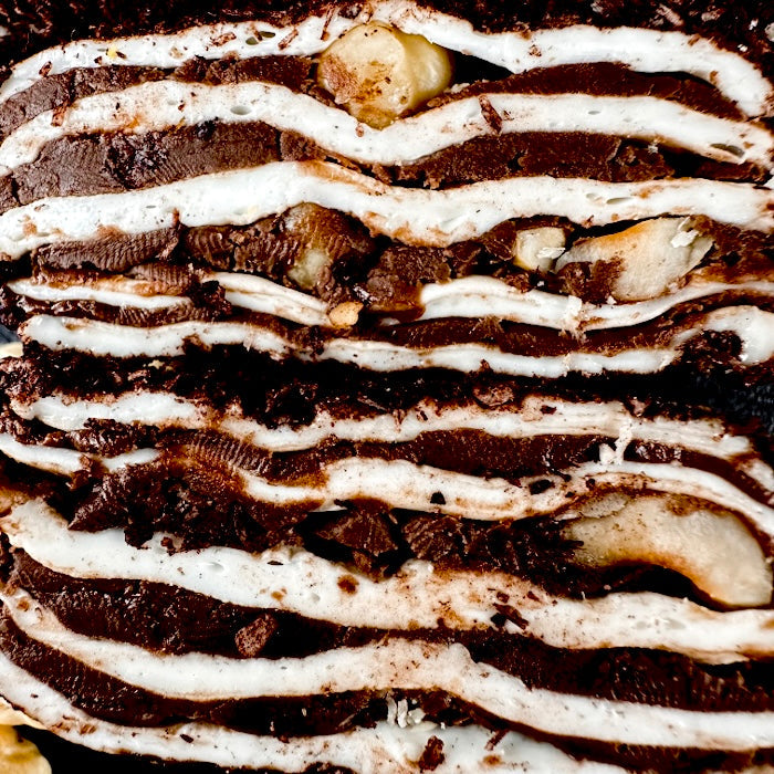 Лукума тортите с мороженым и кокосом