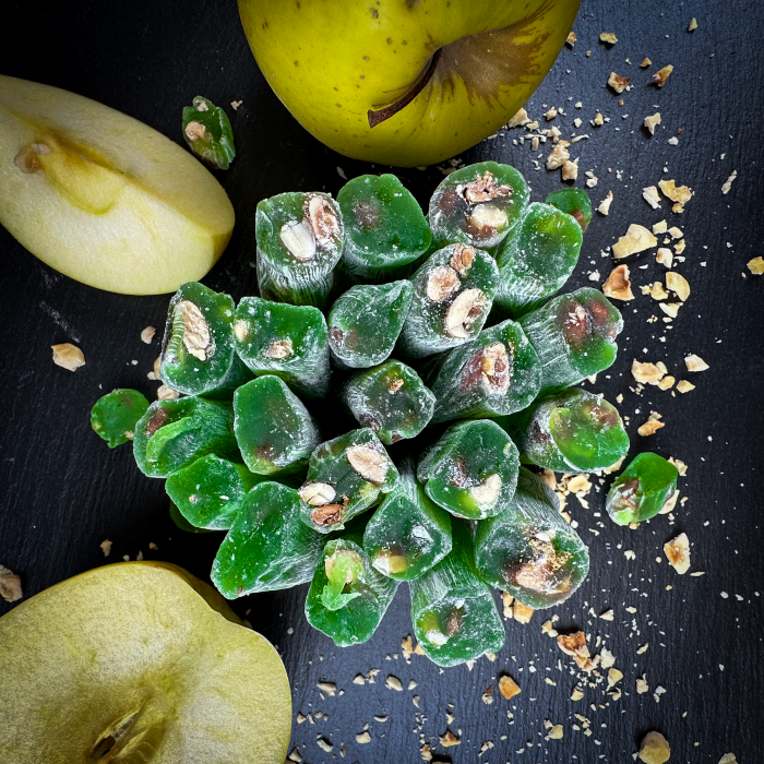 Abolu pirkstiņi ar aprikožu kauliņiem