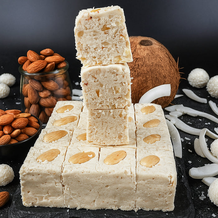 Fantastiski garda samarkandas halva - ar "Raffaello" garšu