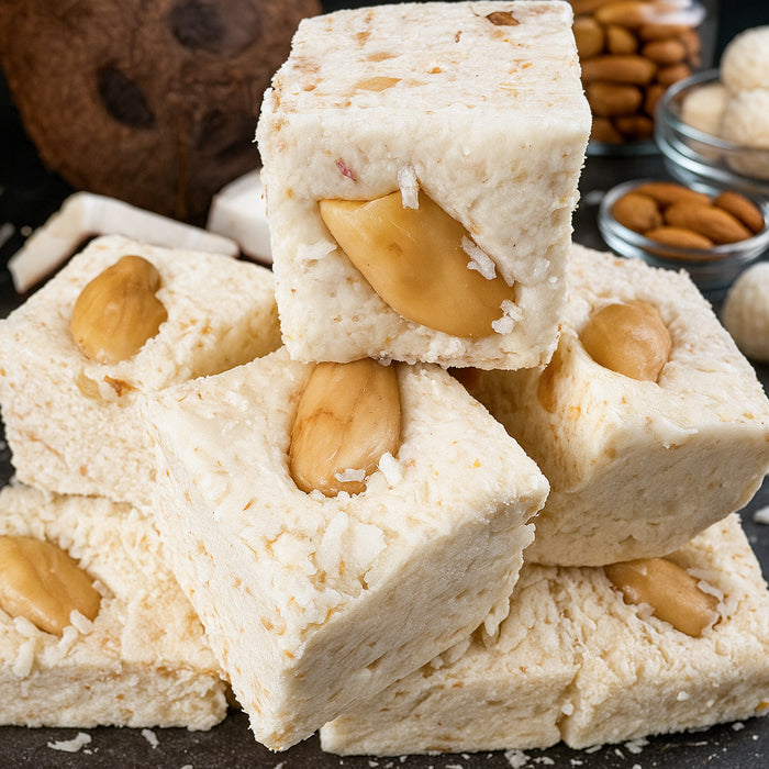 Fantastiski garda samarkandas halva - ar "Raffaello" garšu