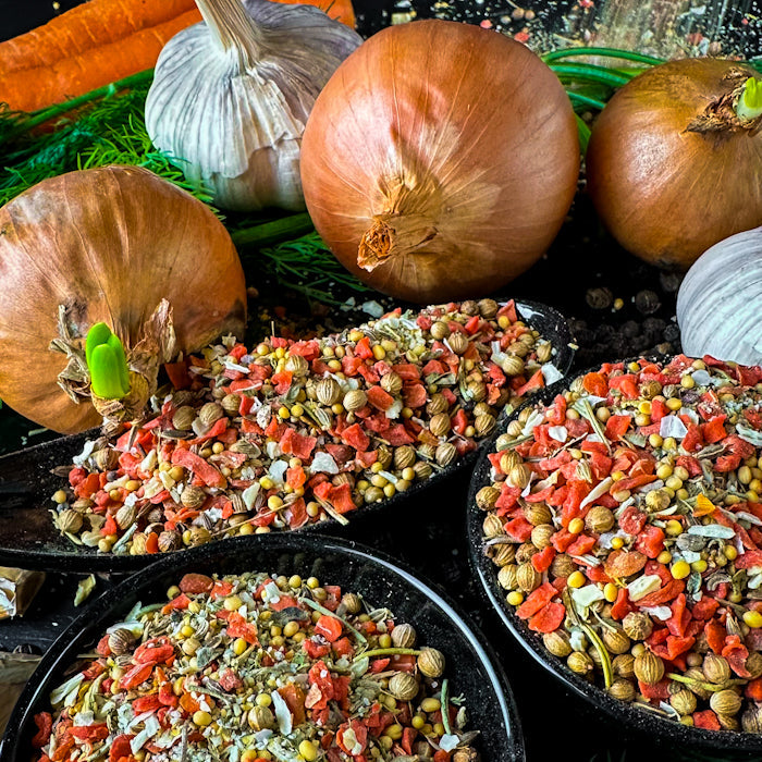 Garšvielu maisījums kraukšķīgai vistiņai ar zeltainu garoziņu