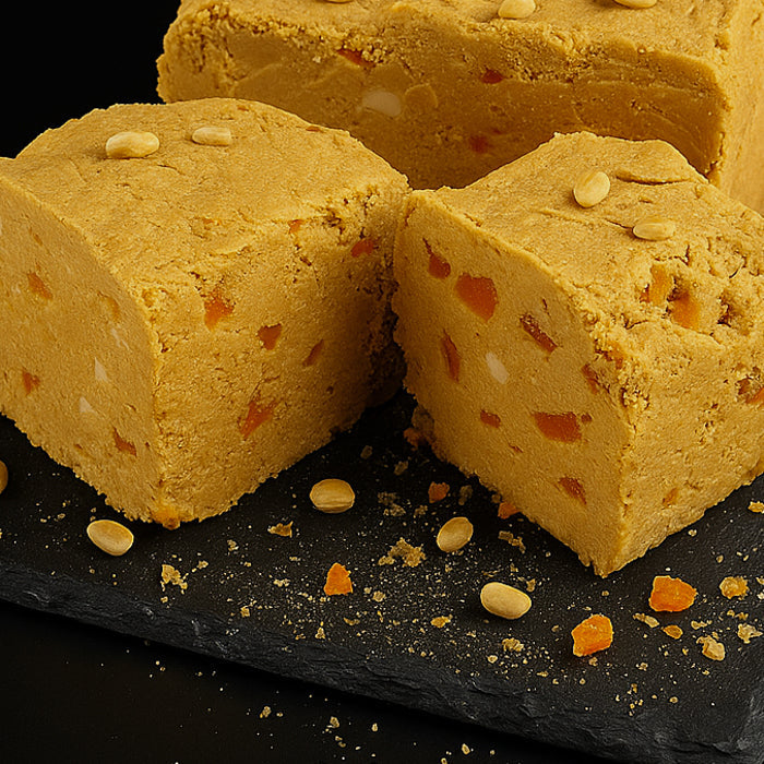 Халва - zemesriekstu ar aprikozēm