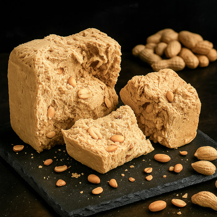 Халва - zemesriekstu ar zemesriekstu pildījumu