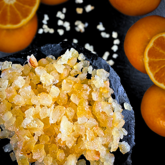 Apelsīnu miziņa ar cukuru