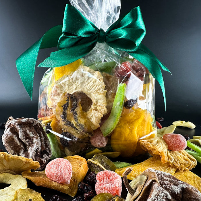 Dāvanu komplekts "Eksotisko un klasisko žāvēto augļu izlase"