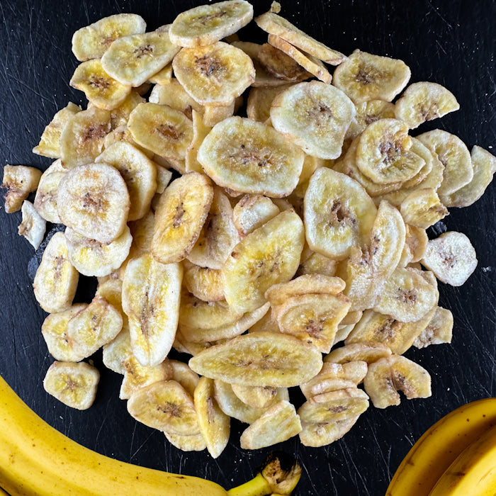 Žāvēti banānu čipši