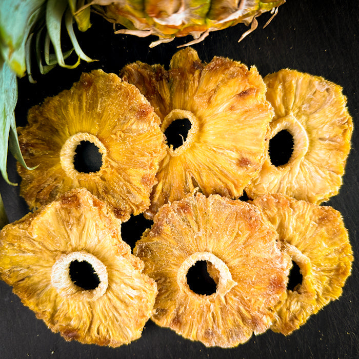 Kaltēti ananāsi bez cukura