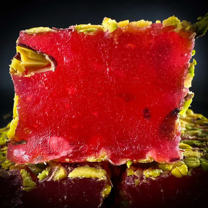 Гранатабола лукумс с фисташками, а также с сасмалцинатам фисташками