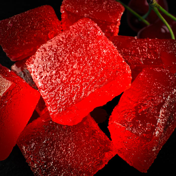 Ķiršu košļājamās konfektes