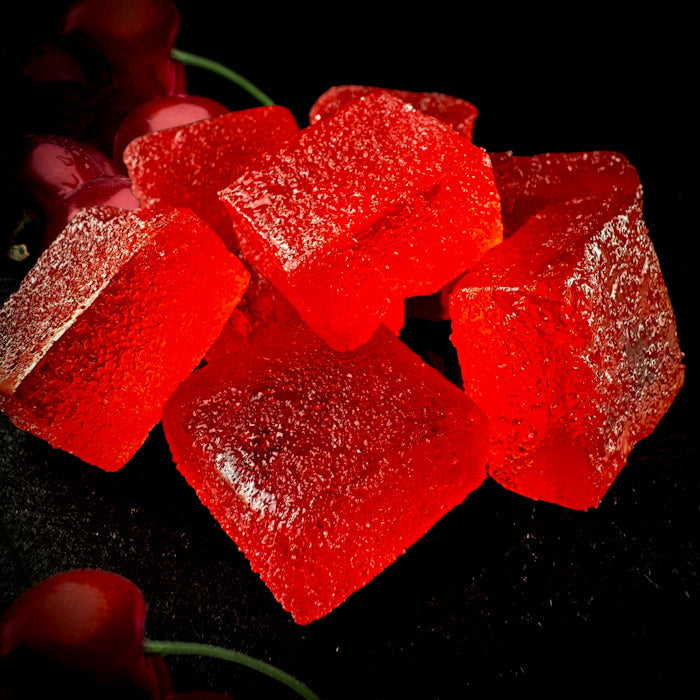 Ķiršu košļājamās konfektes