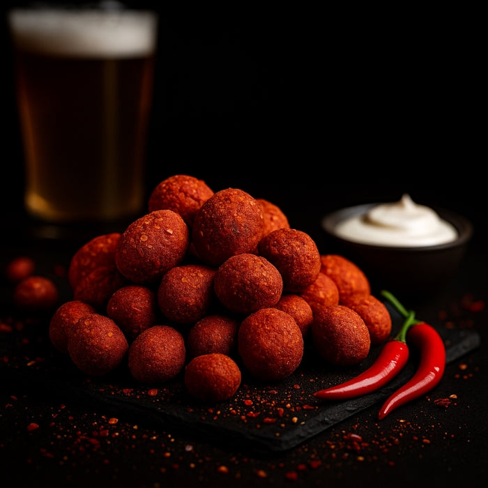 Kraukšķīgie zemesrieksti cili apvalkā