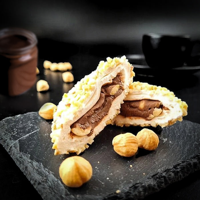 Lukuma spilventiņš ar lazdu riekstiem un "nutellu"