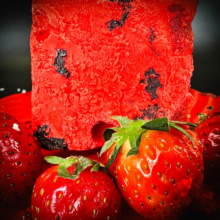 Samarkandas halva - sulīga zemene