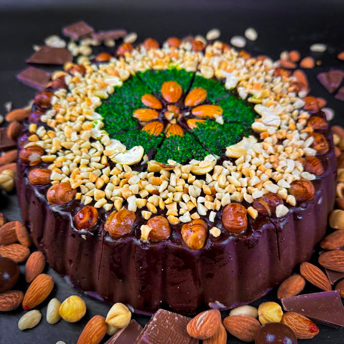 Samarkandas halva ar šokolādi un riekstiņiem