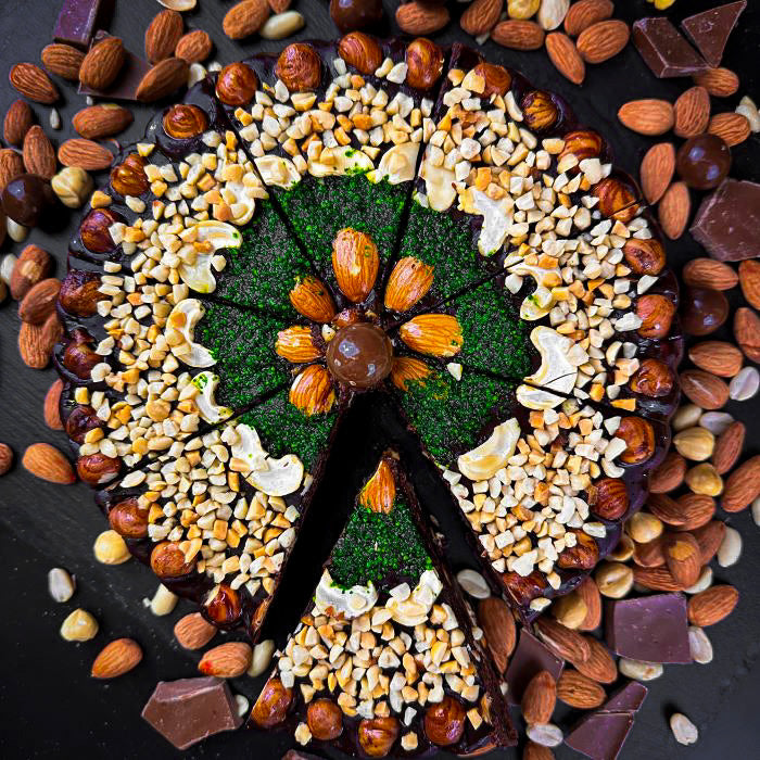 Samarkandas halva ar šokolādi un riekstiņiem