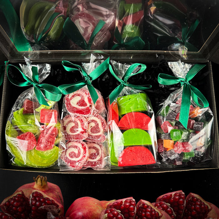 Austrumu saldumu un žāvētu augļu miks