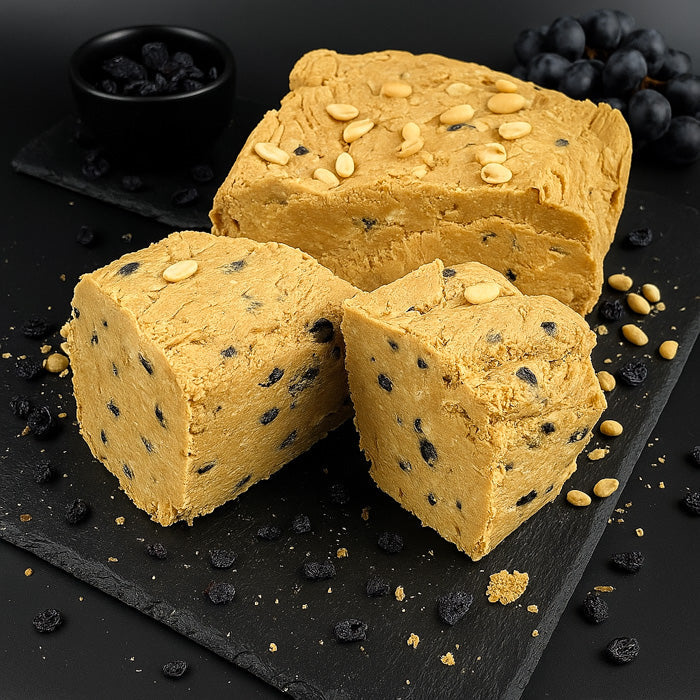 Halva - zemesriekstu ar rozīnēm