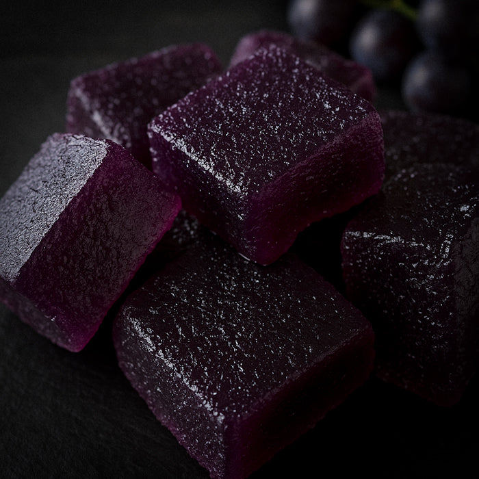 Vīnogu košļājamās konfektes